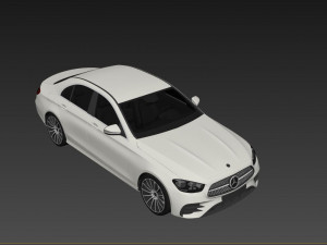 Mercedes Benz E-Class AMG 2022 3D 모델