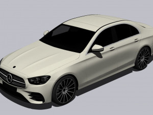 Mercedes Benz E-Class AMG 2022 3D 모델