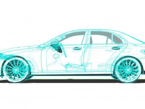 Mercedes Benz E-Class AMG 2022 3D 모델