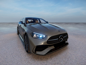 Mercedes-Benz C-Class AMG 2022 Modelo 3D