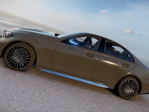 Mercedes-Benz C-Class AMG 2022 Model 3D