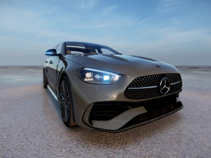 Mercedes-Benz C-Class AMG 2022 Model 3D