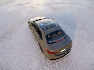 Mercedes-Benz C-Class AMG 2022 Model 3D