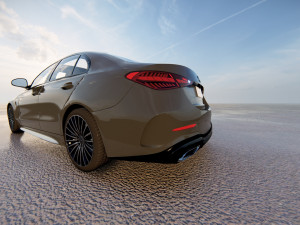 Mercedes-Benz C-Class AMG 2022 Model 3D