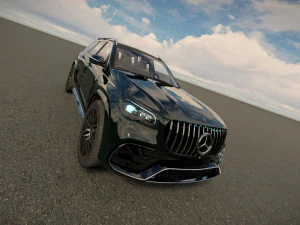Mercedes-AMG GLS 63 2022 Modelo 3D