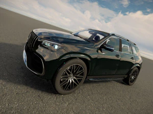 Mercedes-AMG GLS 63 2022 3D Model