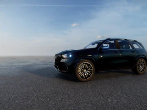 Mercedes-AMG GLS 63 2022 3D Model