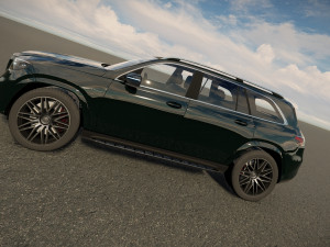 Mercedes-AMG GLS 63 2022 3D मॉडल