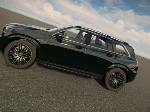 Mercedes-AMG GLS 63 2022 3D Model