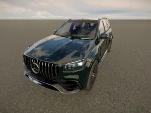 Mercedes-AMG GLS 63 2022 3D Model