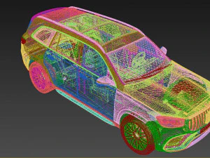 Mercedes-AMG GLS 63 2022 3D Model