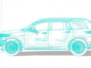 Mercedes-AMG GLS 63 2022 3D Model