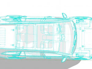 Mercedes-AMG GLS 63 2022 3D Model