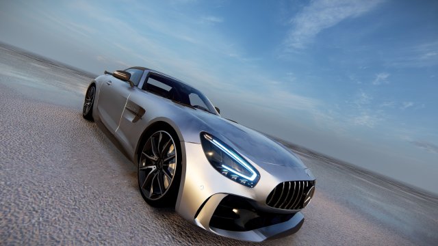 Mercedes AMG GT 2022 Modèle 3D .c4d .max .obj .3ds .fbx .stl .blend 