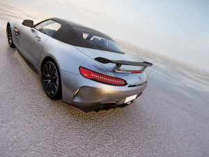 Mercedes AMG GT 2022 3D Model