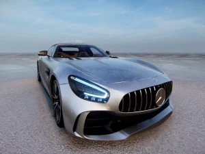 Mercedes AMG GT 2022 3D Model