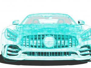 Mercedes AMG GT 2022 3D Model
