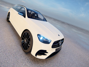 Mercedes E Class Estate AMG Line 2022 Modelo 3D