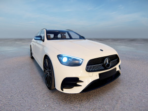 Mercedes E Class Estate AMG Line 2022 Model 3D