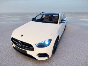 Mercedes E Class Estate AMG Line 2022 3D Model