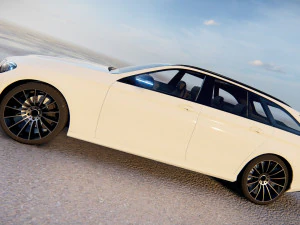 Mercedes E Class Estate AMG Line 2022 3D Model