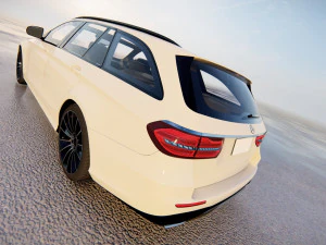 Mercedes E Class Estate AMG Line 2022 3D Model