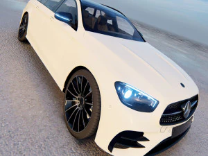 Mercedes E Class Estate AMG Line 2022 3D Model