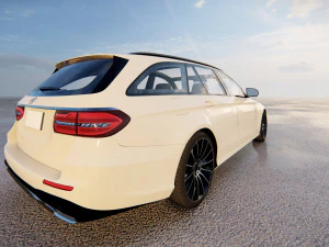 Mercedes E Class Estate AMG Line 2022 3D Model