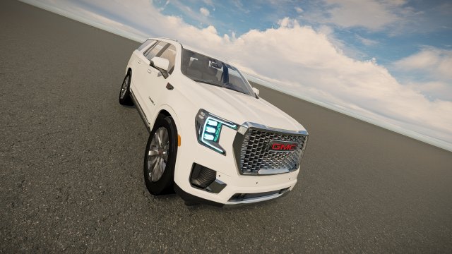 GMC Yukon Denali 2022 3Dモデル .c4d .max .obj .3ds .fbx .stl .blend 