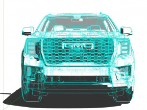 GMC Yukon Denali 2022 3Dモデル