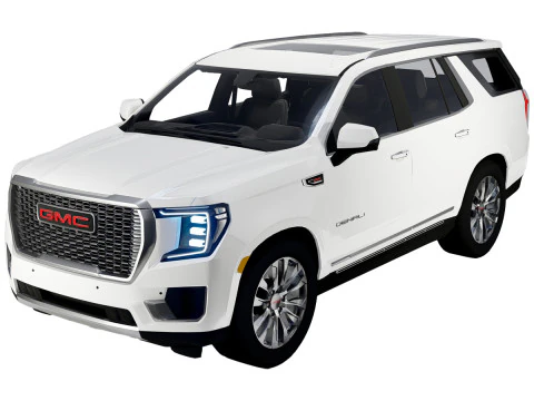 GMC Yukon Denali 2022 Modello 3D