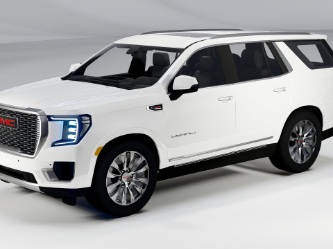 GMC Yukon Denali 2022 3D Model