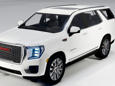 GMC Yukon Denali 2022 3D Model