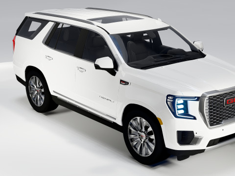 GMC Yukon Denali 2022 3D Model