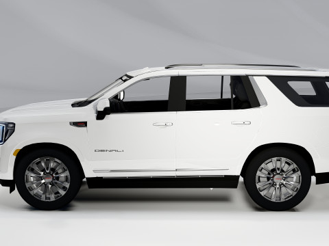 GMC Yukon Denali 2022 3D Model