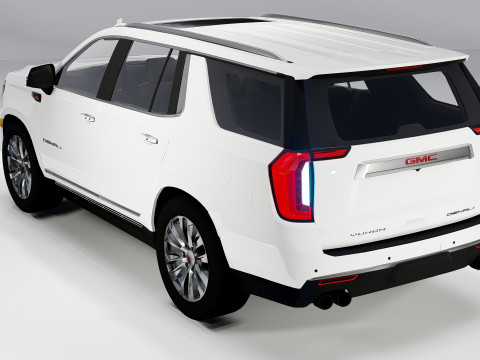 GMC Yukon Denali 2022 3D Model