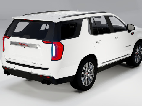 GMC Yukon Denali 2022 3D Model
