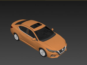 Nissan Sentra 2022 3D Model