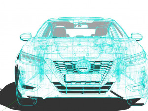 Nissan Sentra 2022 3D Model