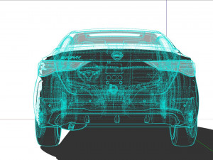Nissan Sentra 2022 3D Model