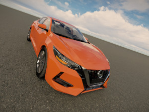 Nissan Sentra 2022 3D Model