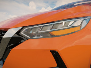Nissan Sentra 2022 3D Model