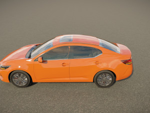 Nissan Sentra 2022 3D Model