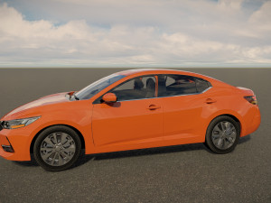 Nissan Sentra 2022 3D Model