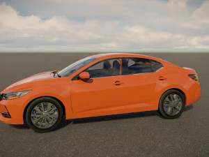 Nissan Sentra 2022 3D Model