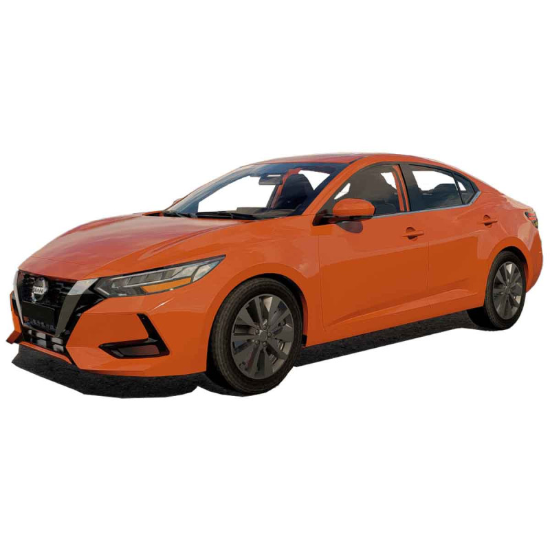 Nissan Sentra 2022 3D Model .c4d .max .obj .3ds .fbx .stl .blend 