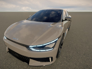 Kia EV6 2022 3D-Modell
