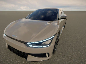 Kia EV6 2022 3D Model