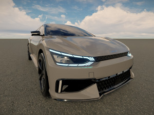 Kia EV6 2022 3D-Modell