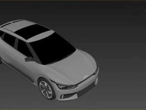Kia EV6 2022 3D Model